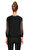 Alberta Ferretti Dantel İşlemeli İpek Siyah Bluz 