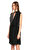 Costume National Çiçek Desenli Kolsuz Sırt Dekolteli  Siyah Elbise