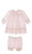 Baby Dior Dantel İşlemeli Pudra Elbise