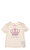 Juicy Couture Baskılı Zarf Yakalı Krem T-Shirt