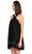 Thomas Wylde Çapraz Yakalı Mini Siyah Elbise