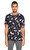 Ted Baker Çiçek Desenli Lacivert T-Shirt