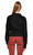 Ltd Jeans Yandan Fermuarlı Siyah Sweatshirt