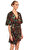 Catherine Malandrino Volanlı Mini Renkli Elbise