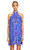 Blugirl Çiçek Desenli Mavi Elbise