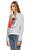 Be Mine Desenli Gri Sweatshirt