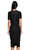 Victoria Beckham Diz Altı Siyah Elbise