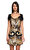 Just Cavalli Leopar Desenli Mini Elbise