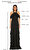 Zac Zac Posen Siyah Gece Elbisesi