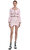 Light Pink Denim Cropped Ceket