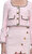 Light Pink Denim Cropped Ceket
