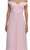 Pink Gingham Print Chiffon Midi Elbise