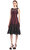 BCBG Max Azria Bordo Elbise