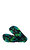 Brasil Fresh Black/Black/Leaf Green  Terlik