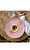 Perlemor Pembe Yemek Tabağı 27 cm