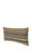 Belfast 160  SiyahBej Zigzag Desen Dekoratif Yastık 