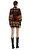 Akep Renkli Mini Elbise
