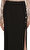 Black Crepe Midi Etek