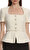 Cream Boucle Top