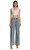Blue Embellished Jeans Pantolon