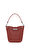 Longchamp Le Roseau Kestane Rengi Bucket Çanta XS