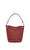 Longchamp Le Roseau Kestane Rengi Bucket Çanta XS