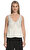 Cream Satin Diamante Bralette Top