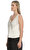 Cream Satin Diamante Bralette Top