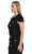 Black Jewel Button Knit Ceket