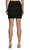 Black Jewel Button Knit Mini Etek