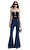 Denim Kick Flare Jeans Pantolon
