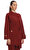 Christina Paris Bordo Hırka