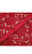 Red Floral Lace Midi Elbise