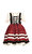 Mama Latte Bonnet Bordo Elbise