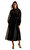 Wmd-Gıbara-Sheer Organza Shirt Maxi Dress