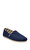 Alpargata Recycled Cotton Canvas Navy Espadril