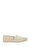 Alpargata Undyed Metallic Linen Stripe Natural Espadril