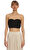 İkikız Siyah Crop Top