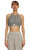 İkizkız Gri Crop Top