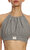 İkizkız Gri Crop Top