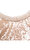 Pearl Trim Sequin Mini Elbise
