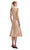Sequin Pearl Trim Midi Elbise