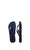 Rubber Logo Filete Navy Terlik