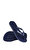 Rubber Logo Filete Navy Terlik