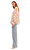 Gladioli Neck Tie Bluz