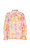 Gladioli Neck Tie Bluz
