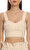 Feel The Lotus Bej Crop Top