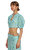 Emel İsmailoglu Renkli Crop Top