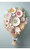 Fleur Vert Yeşil Porselen Yemek Tabağı 27 cm