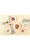 Fleur Soleil Turuncu Porselen Yemek Tabağı 27 cm